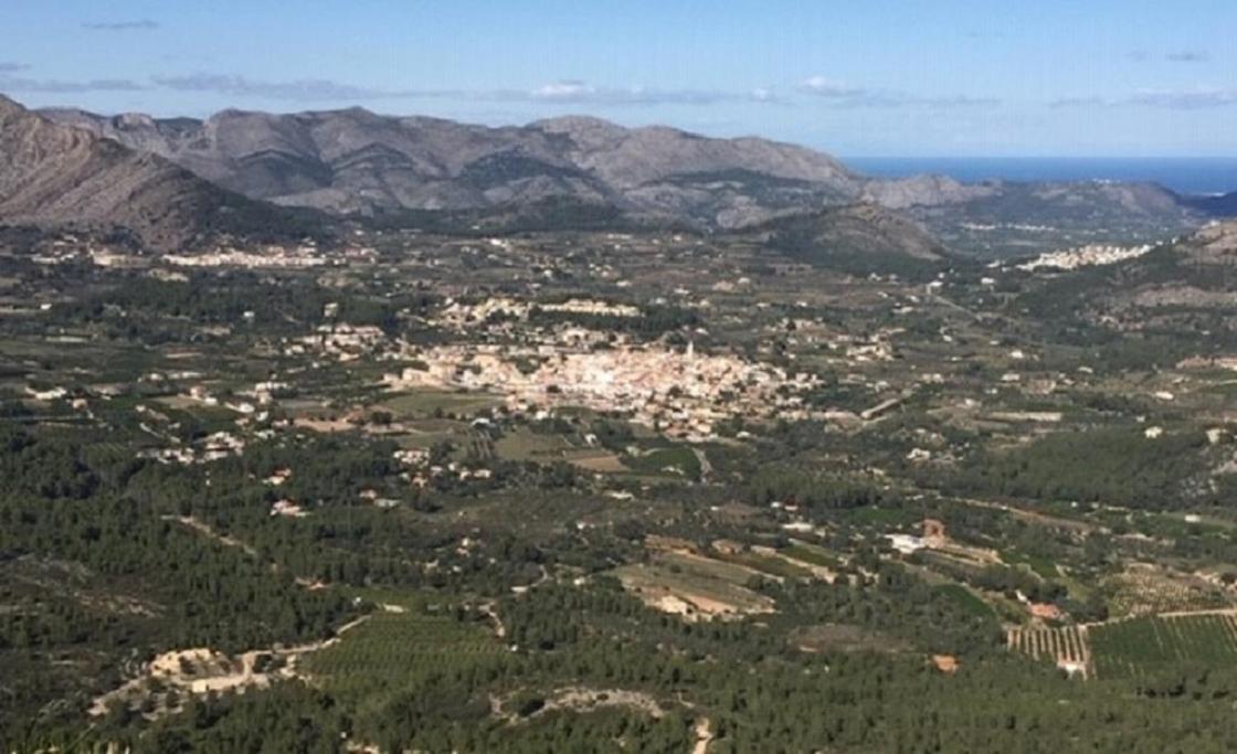 One Bed Apartment Overlooking Jalon Valley, Costa Blanca Alcalalí Kültér fotó